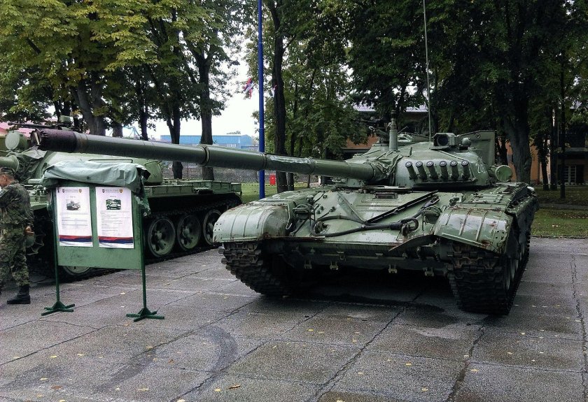 М-84 Вихор танк Югославии