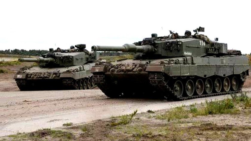 Танк леопард 2022