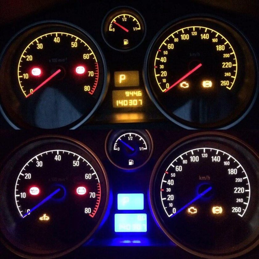 Приборная панель опель астра h