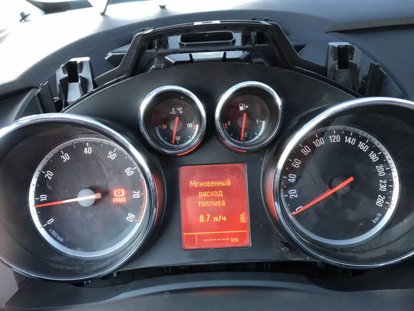 Приборная панель Опель Астра