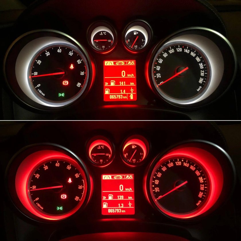 Приборная панель Опель Астра j GTC