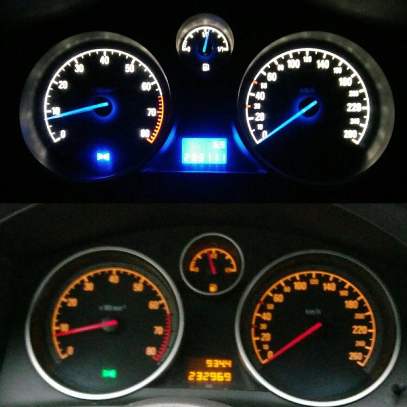 Панель приборов Опель Астра h 2007