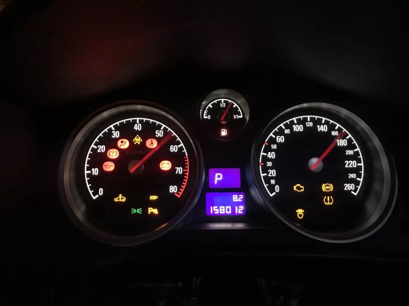 Приборка Опель Астра h GTC