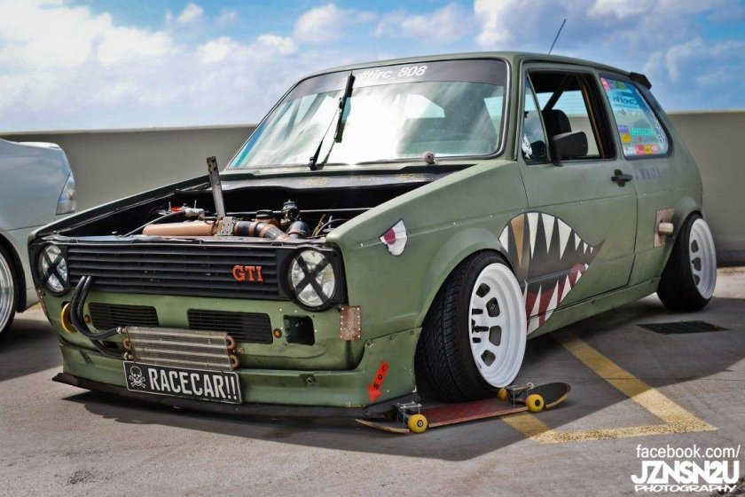 Volkswagen Golf 2 корч