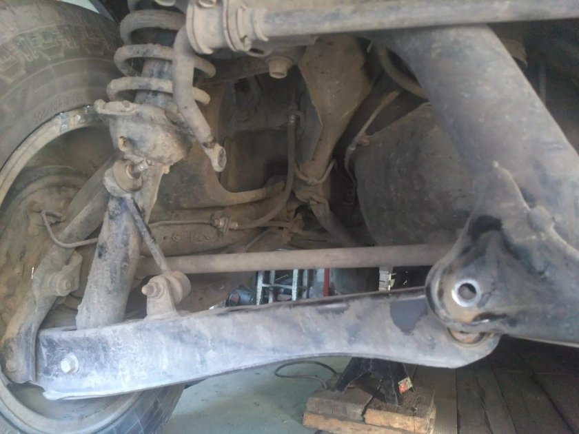 Задняя подвеска nissan wingroad 4wd