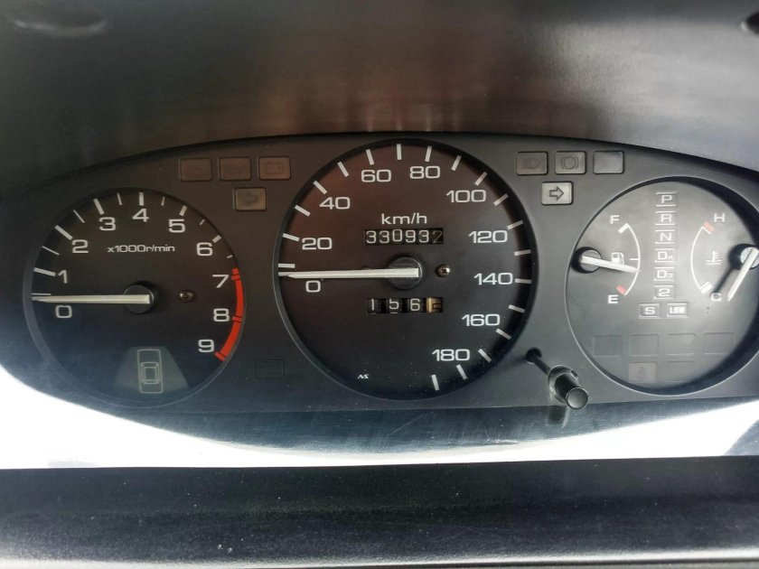 Приборка Civic eg8