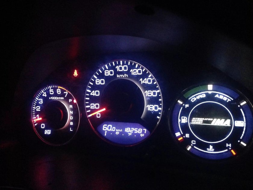 Honda Civic es1 приборная панель