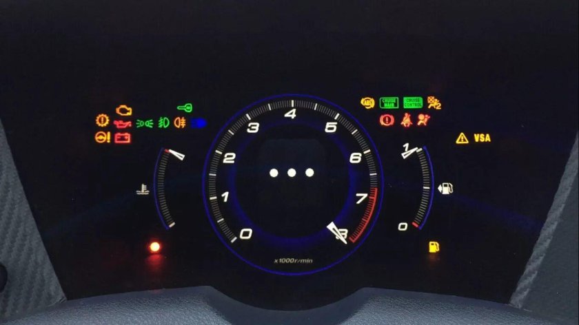 Панель приборов Civic 5d