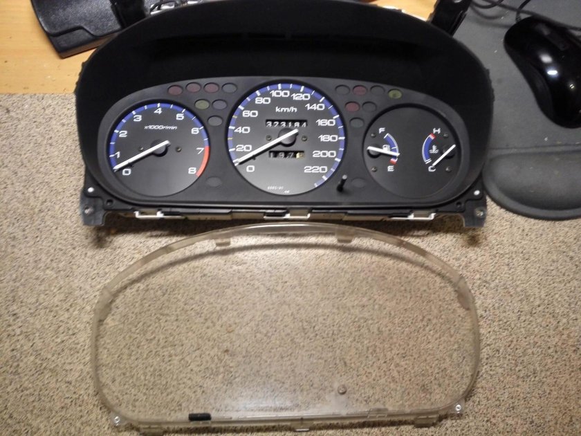 Civic 6 приборная