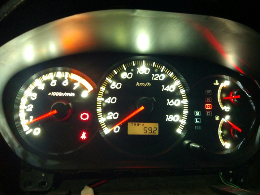 Honda Civic eu1 приборная панель