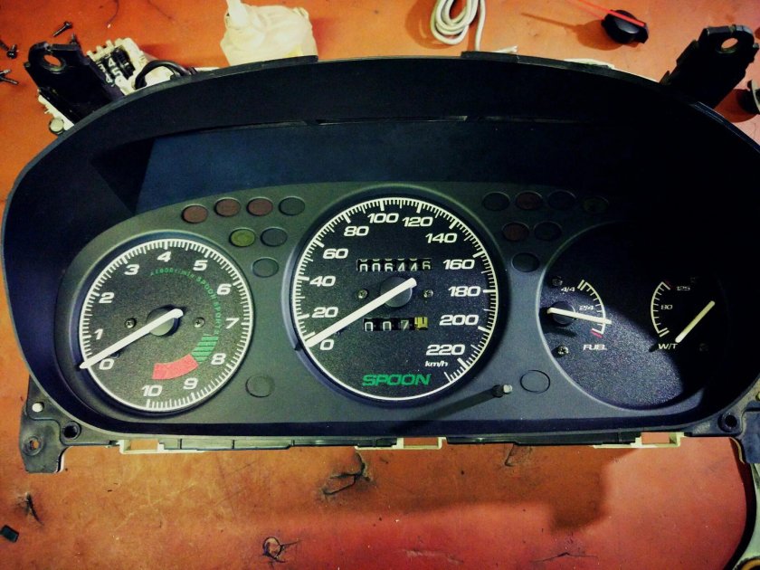 Приборка Honda Civic ek3