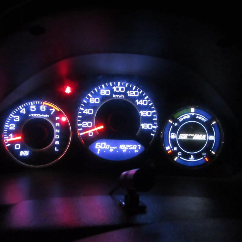 Honda Civic 1998 приборка