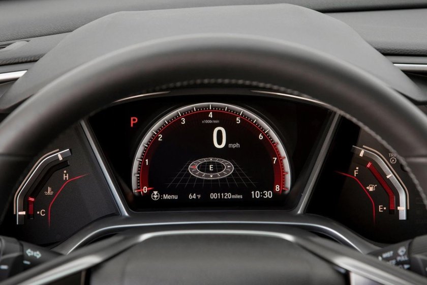 Приборная панель Civic Type r