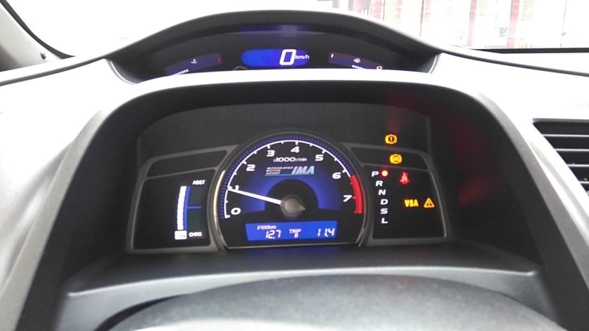 Хонда Цивик 2008 приборка