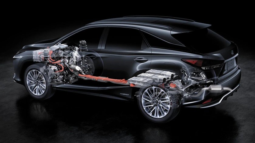 Гибридный Лексус RX 450