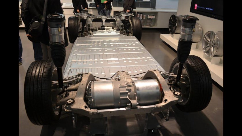 Электромотор Tesla model 3