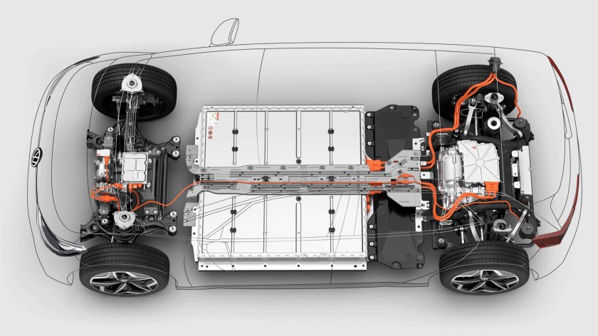 Volkswagen электромобиль