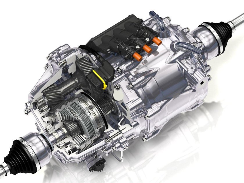 Mitsubishi Outlander PHEV трансмиссия