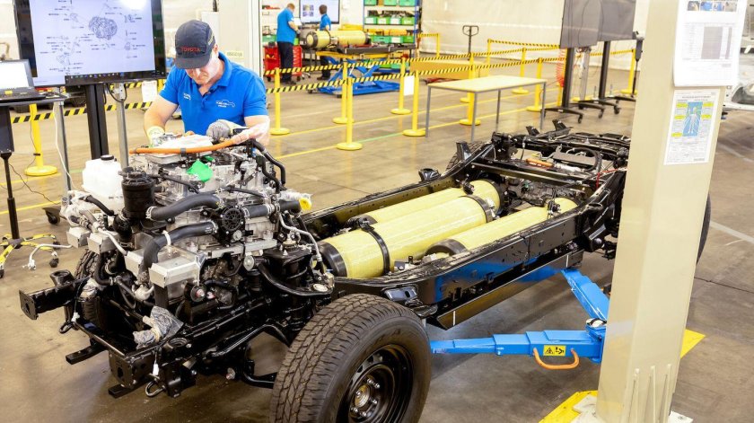 Прототип водородного двигателя