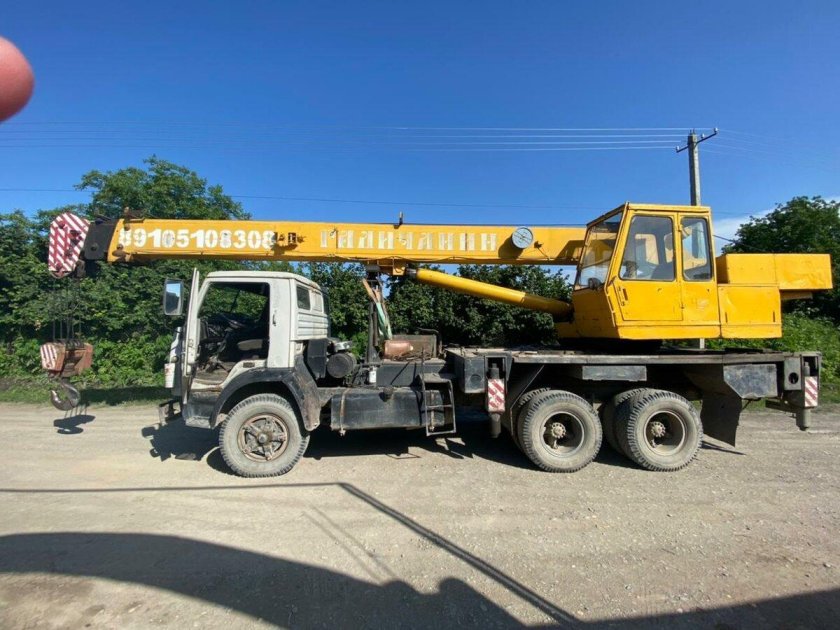 Автокран 25 тонн