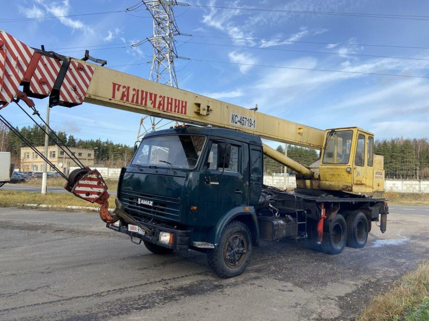 Автокран галичанин кс-4572а