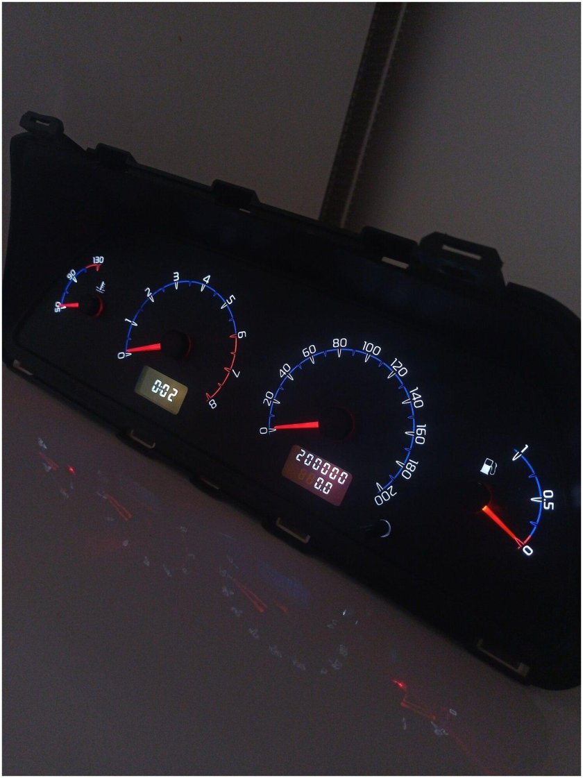 Приборка оптитрон ВАЗ 2114