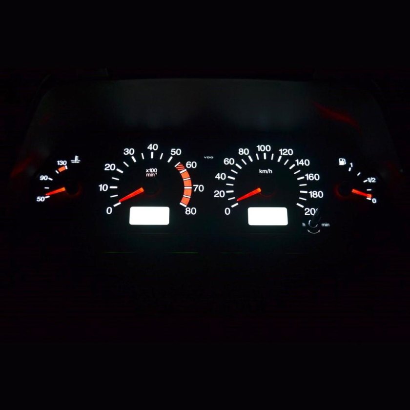 Пересвет приборной панели ВАЗ 2114