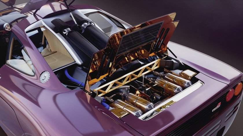 MCLAREN f1 двигатель