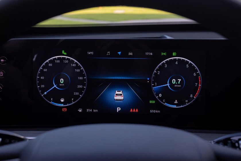 Elantra цифровая приборка