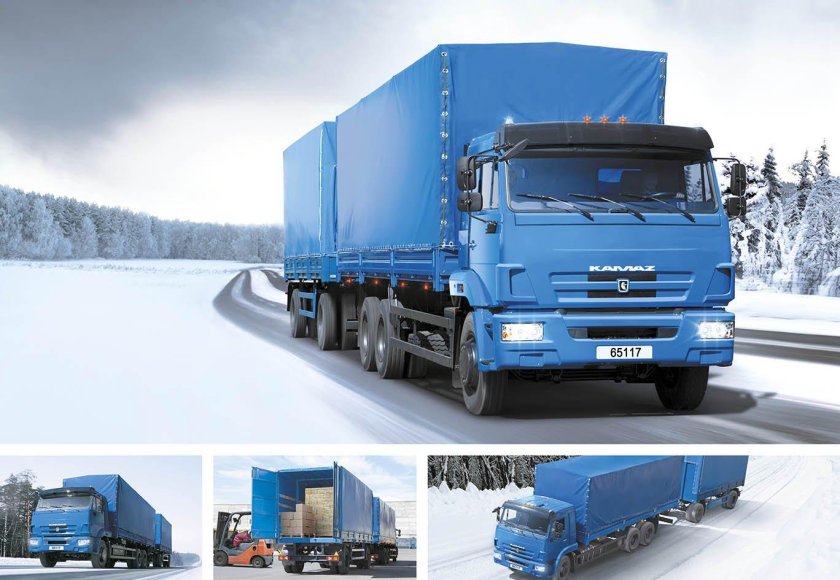 КАМАЗ 65117 бортовой