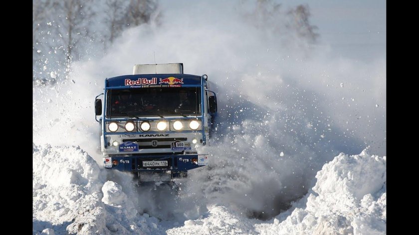 КАМАЗ мастер зимой