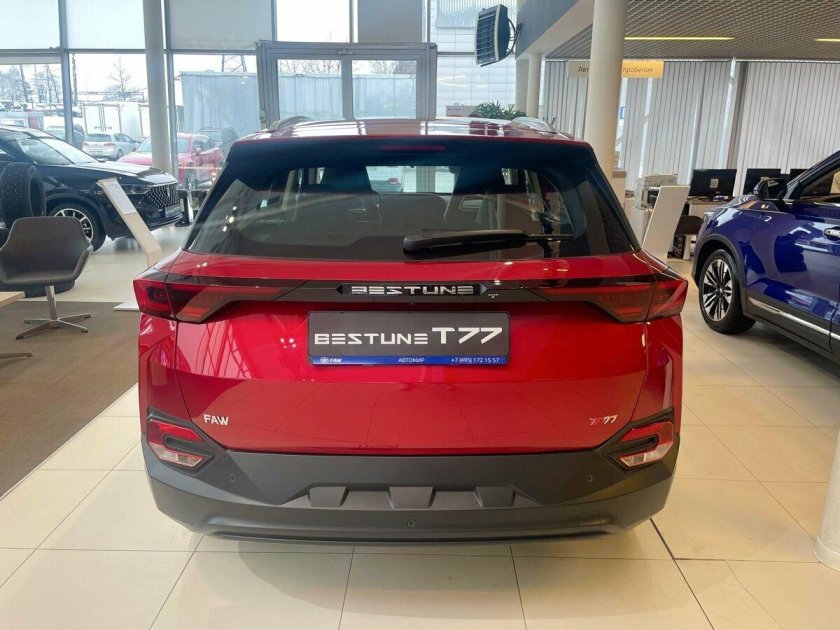 FAW t77 красный