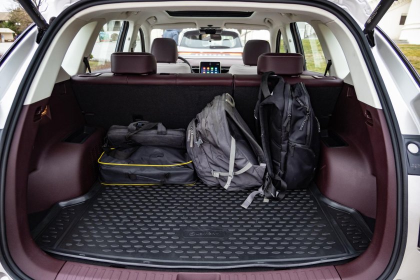 Mitsubishi outlander 2014 багажник