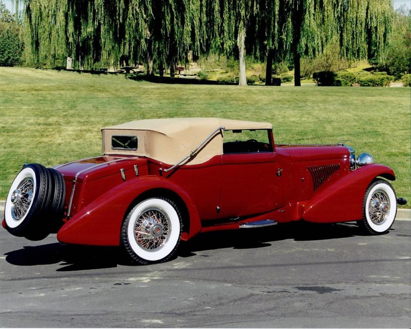 1935 Duesenberg model j Convertible Victoria