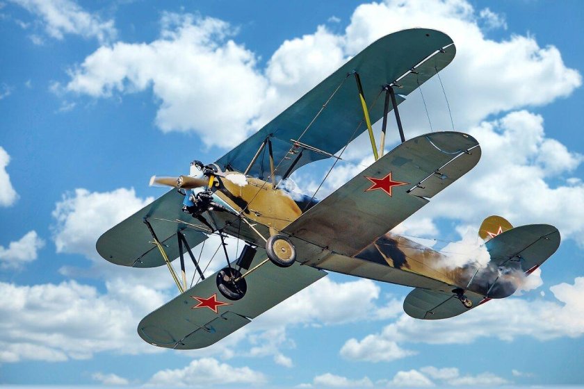 Биплан по-2