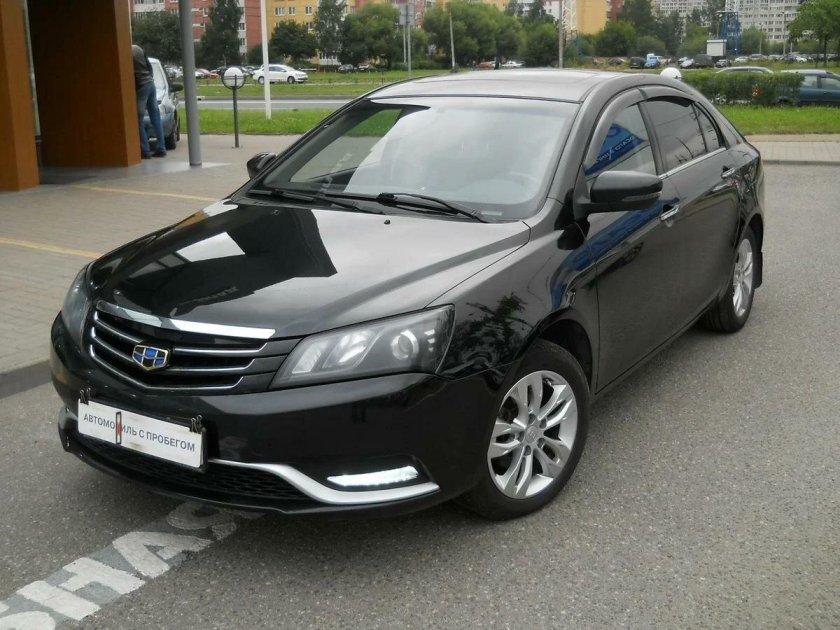 Geely Emgrand ec7 2014 черная