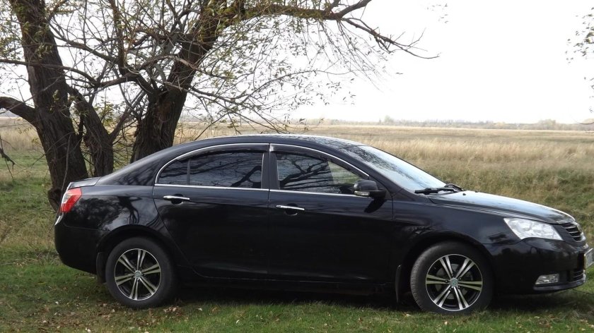 Geely Emgrand ec7 черный