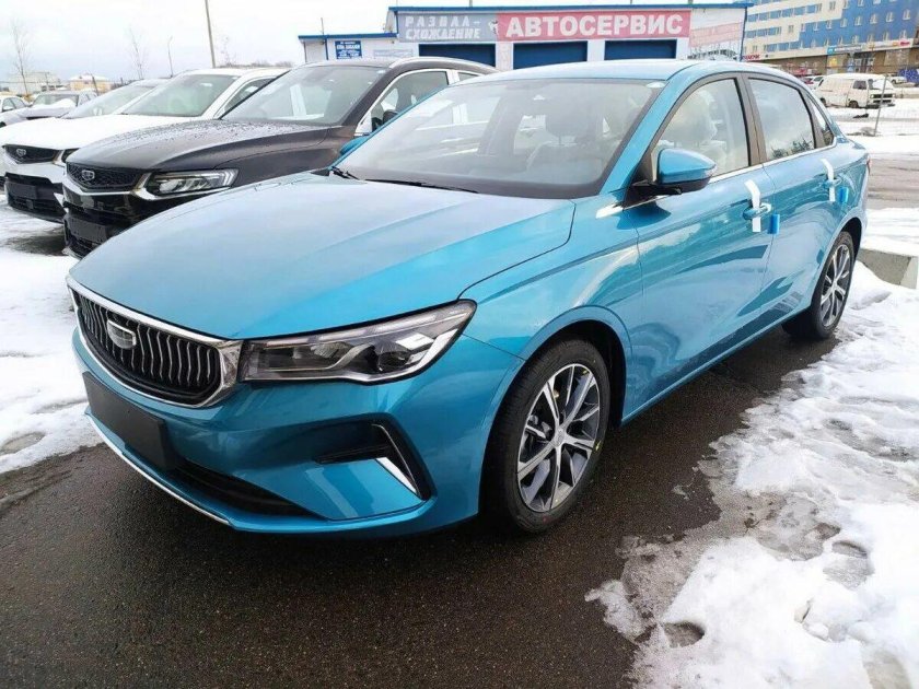 Новый geely emgrand