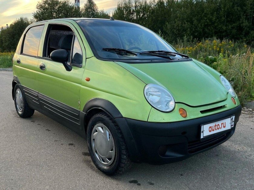 Матиз зеленый