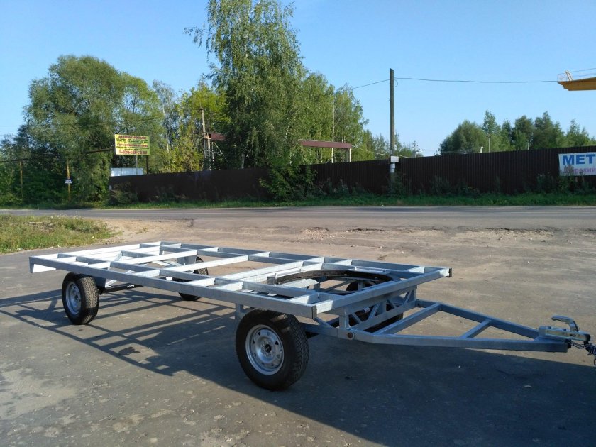 Прицеп для ГАЗ 3307 С поворотной осью