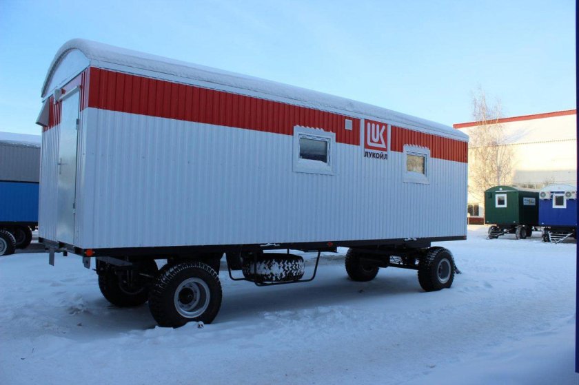 Вагон-дом на шасси