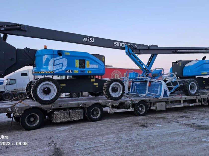 Коленчатые подъемники