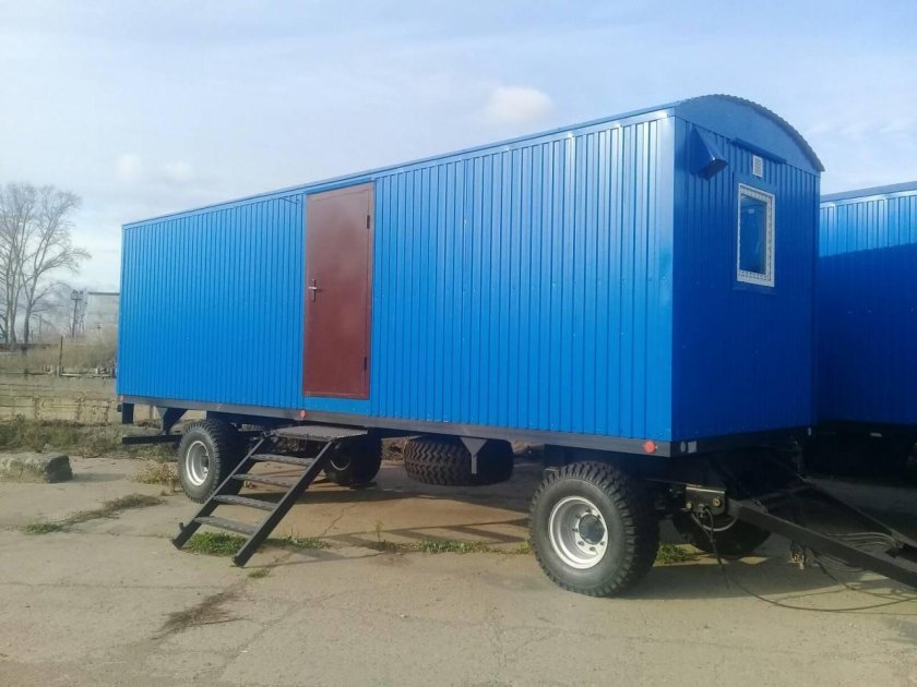 Вагон-дом на прицеп-шасси «Торос»2.01