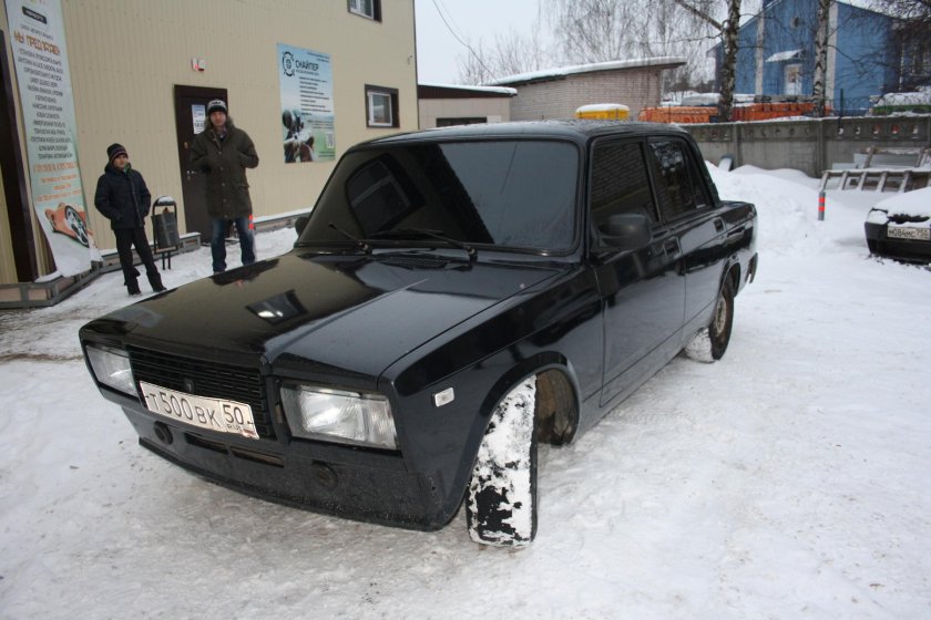 Тонированная ваз 2107