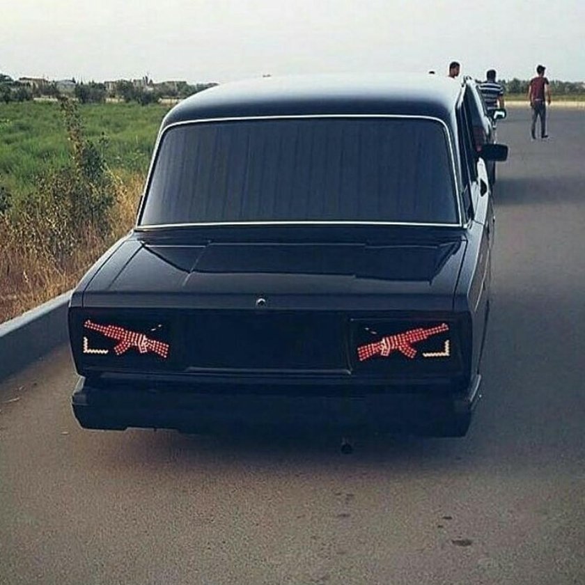 ВАЗ 2107 черный AZELOW