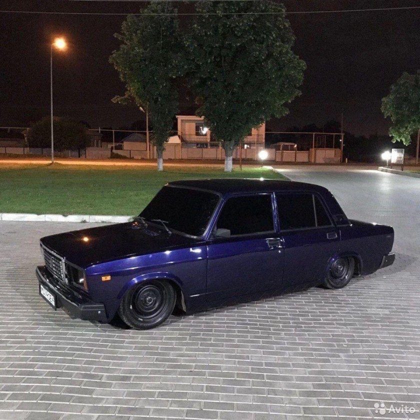 ВАЗ 2107 темно синяя БПАН