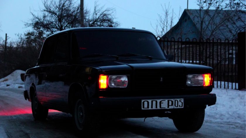 ВАЗ 2107 опер стайл