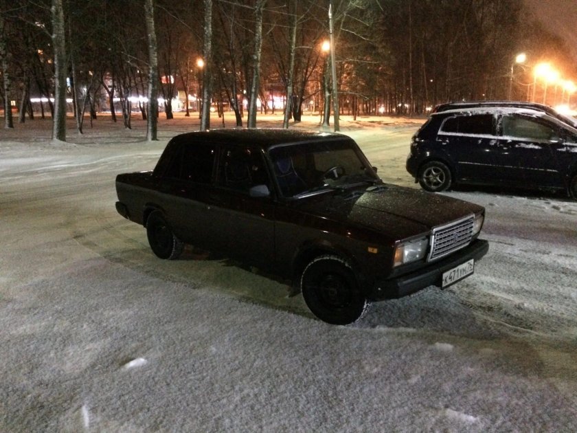 ВАЗ 2107 антихром
