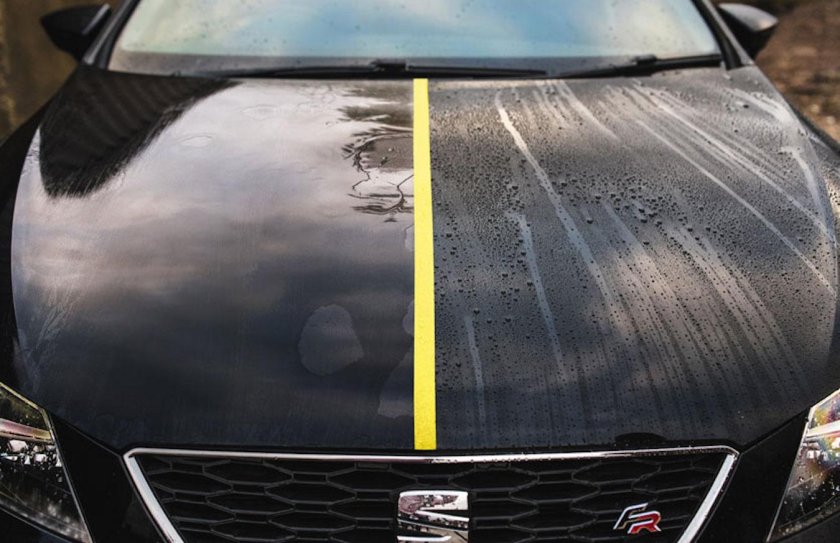 Кварцевое покрытие автомобиля