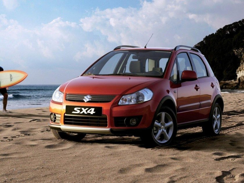 Сплиттер Сузуки sx4